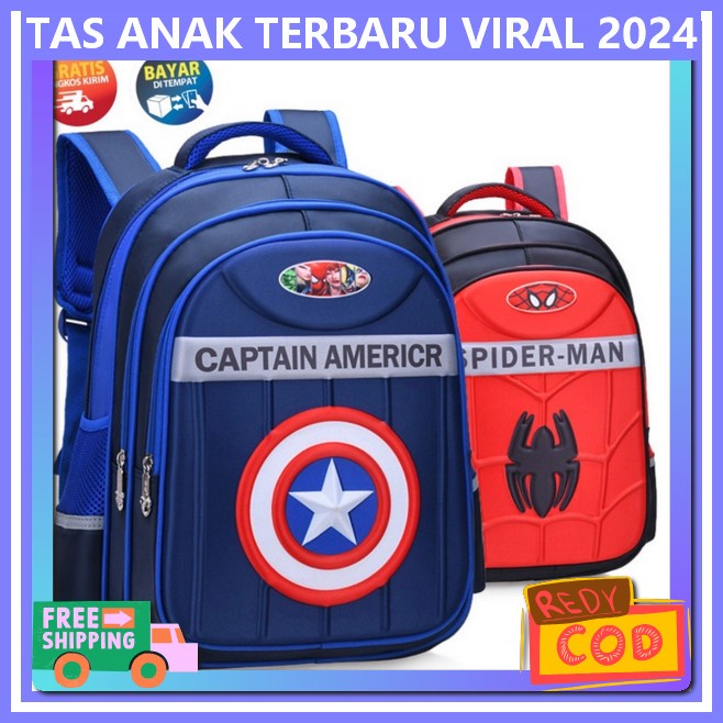 Tas Anak Anak Cewek Lucu Murah Tas Perempuan Sekolah Tk Sd Lucu Tase Rangsel Karakter Boboiboy Spide