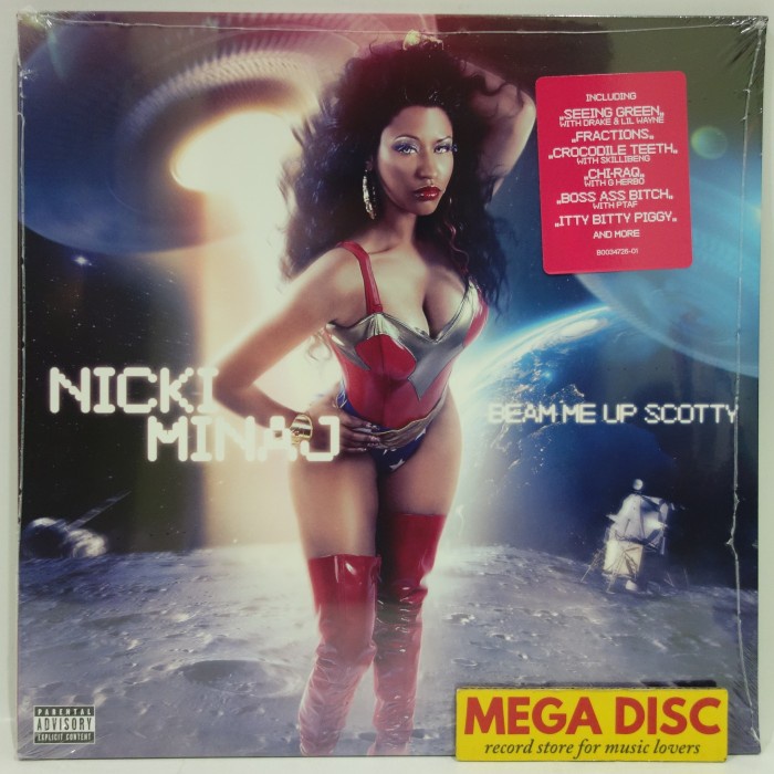

(MEDI) LP Nicki Minaj - Beam Me Up Scotty Album Vinyl Piringan Hitam PH 2LP