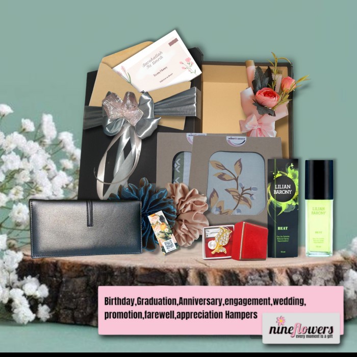 NX808 Hampers Kado Wanita Hijab lebaran ulang tahun wisuda special 1 TERMURAH
