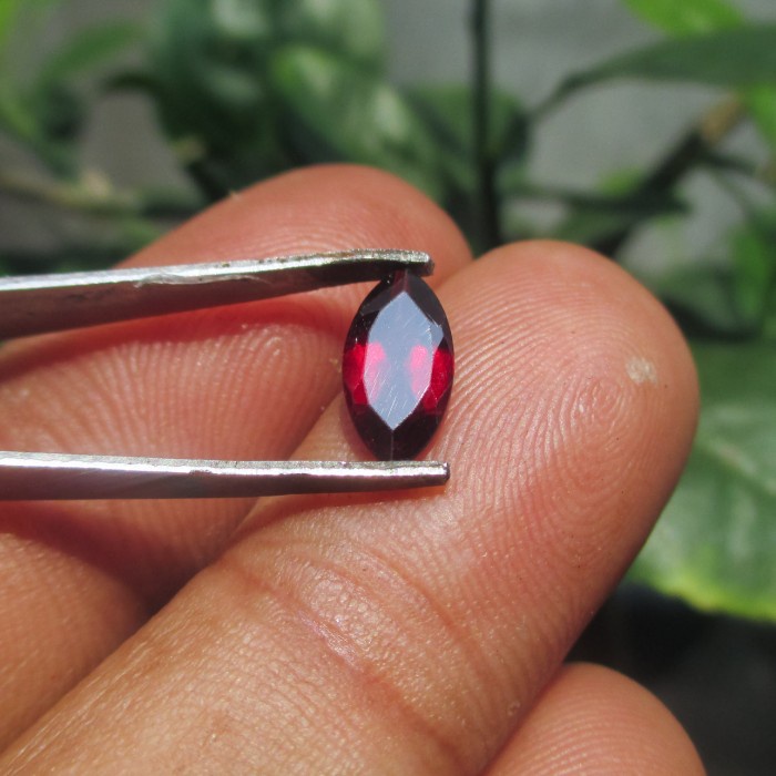 [Baru] Asli Natural Permata Red Garnet Cek Video Rd02 Terbatas