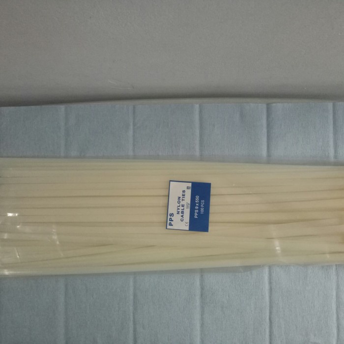 

[COD] Cable Ties 9 X 550 Putih Isi 100 Pcs Diskon