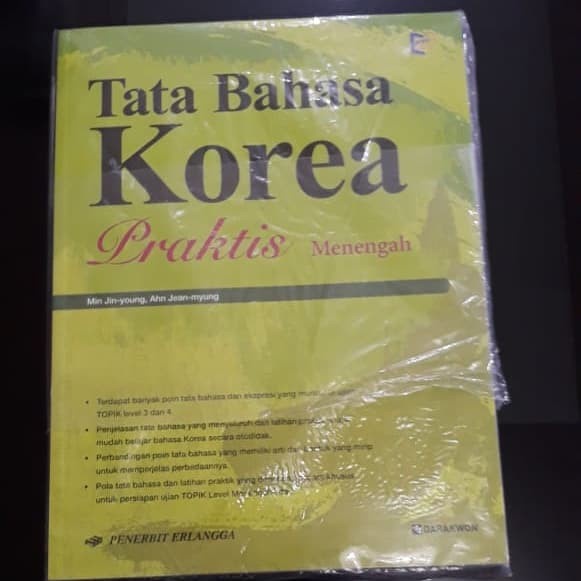 [COD] Tata Bahasa Korea Praktis Menengah Erlangga Diskon