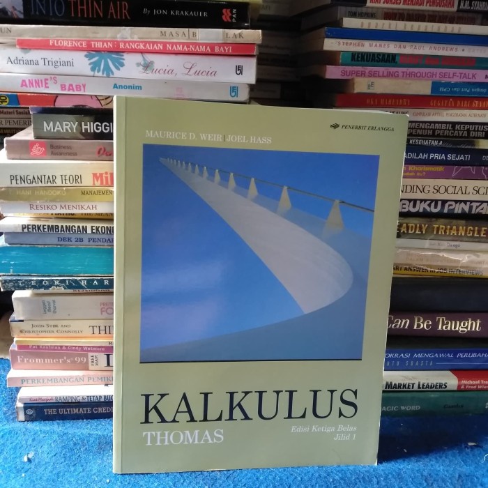 [New Ori] Original Kalkulus Thomas Edisi 13 Jilid 1 Limited