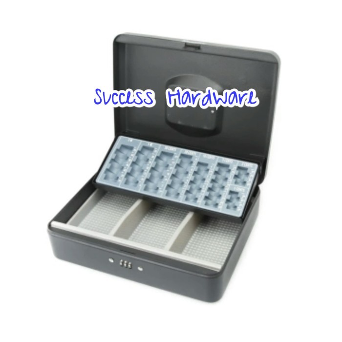 

KRISBOW CASH BOX DENGAN NOMOR KOMBINASI 30CM /CASH BOX 12 INCI - HITAM