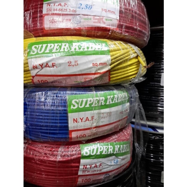 [Ori] Super Kabel Nyaf 2.50 Mm Terbaru