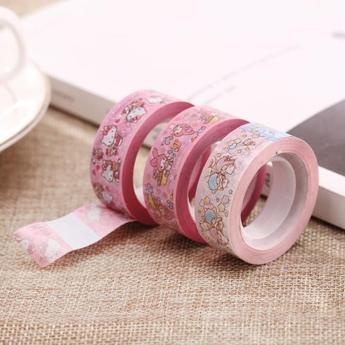 

Hello Kitty My Melody Sanrio Masking Tape Selotip Hello Kitty Berkualitas