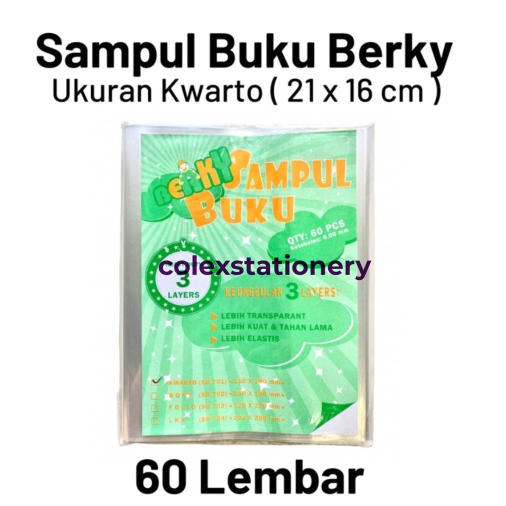 

Recomend Sampul Buku / Sampul Plastik Buku Beaky Ukuran Quarto ( 1 Pack ) !!