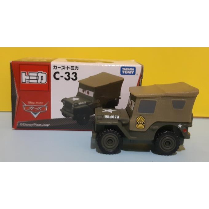 Tomica Takara Tomy Disney Pixar C-33 Sarge