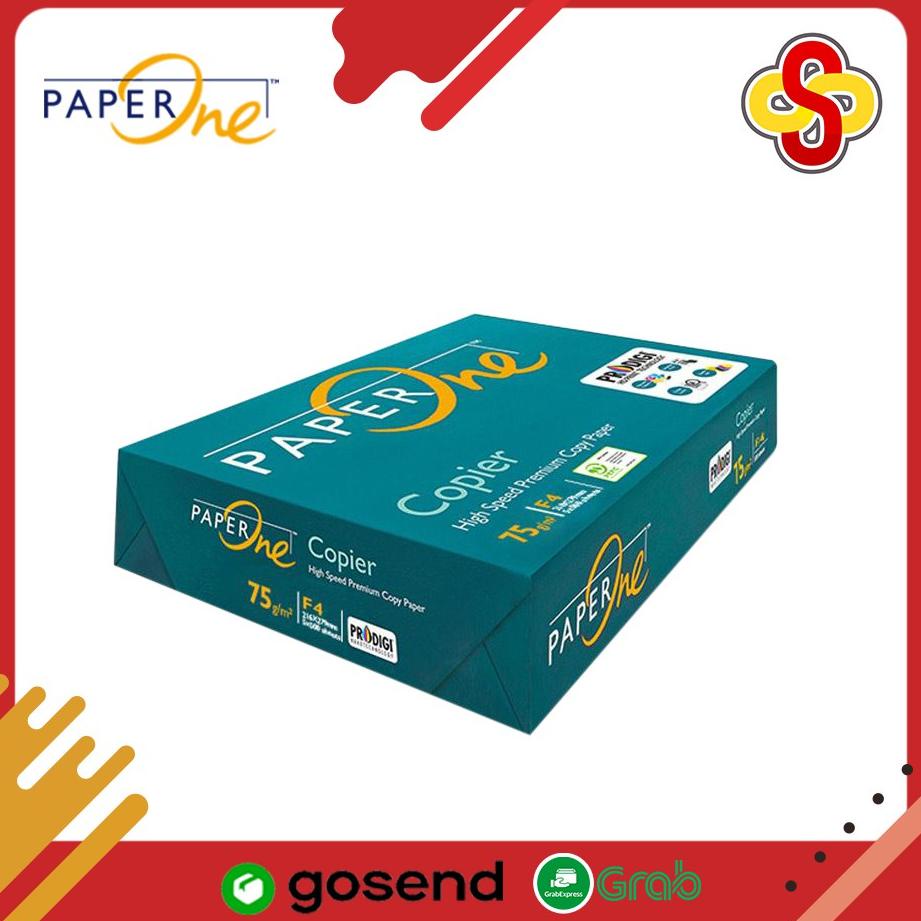 

Update - Kertas HVS Paper One F4 75 gr ,.