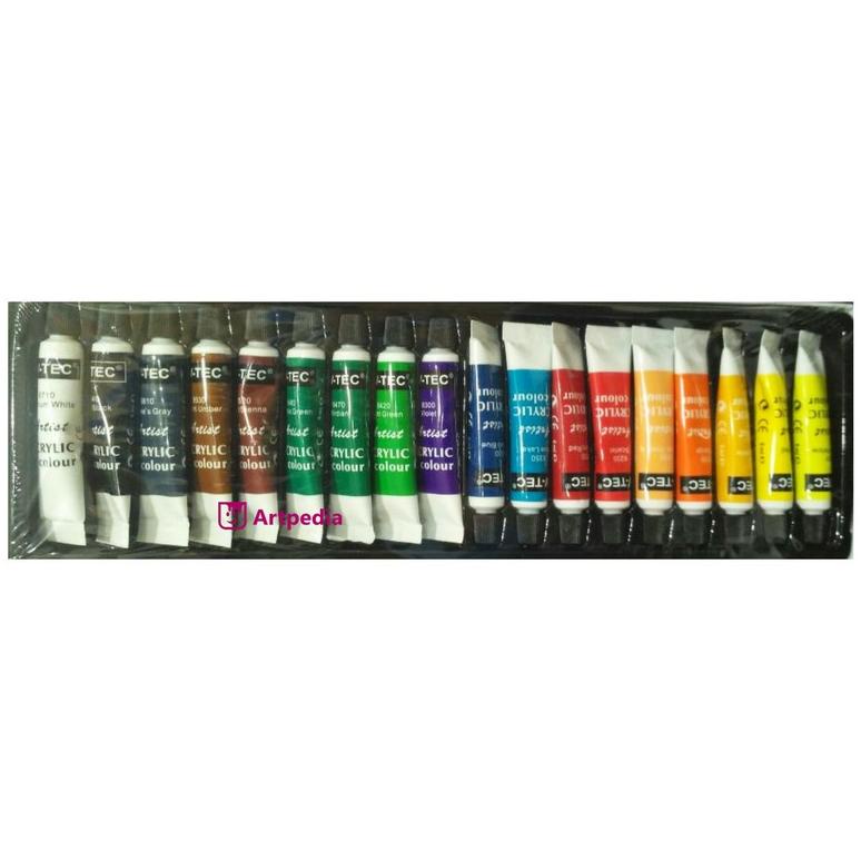 

Update Cat Akrilik V-TEC ACRYLIC COLOURS 6 ML SET 18 / V-TEC CAT AKRILIK 18 WARNA (618) ~