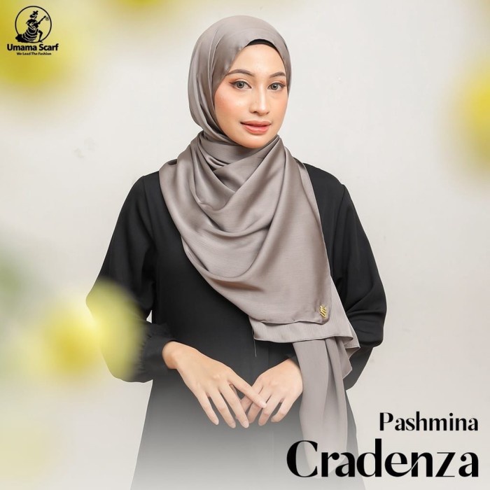 [Original] Khusus Grosir Isi 10Pcs Hijab Pashmina Cradenza Silk Umama Original Diskon