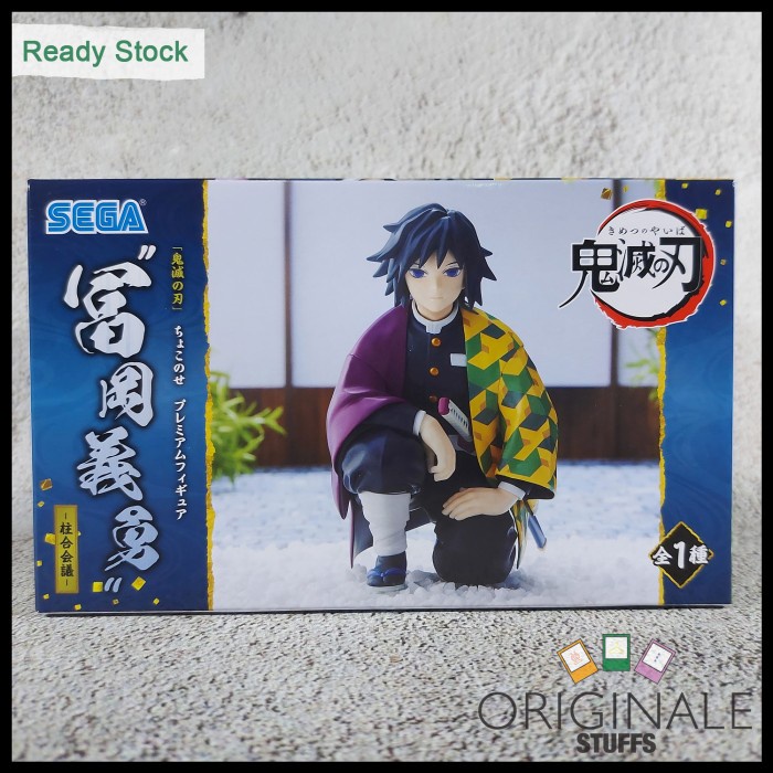 ✅Baru Sega Demon Slayer Chokonose Hashira Meeting Giyu Tomioka Figure Japver Diskon