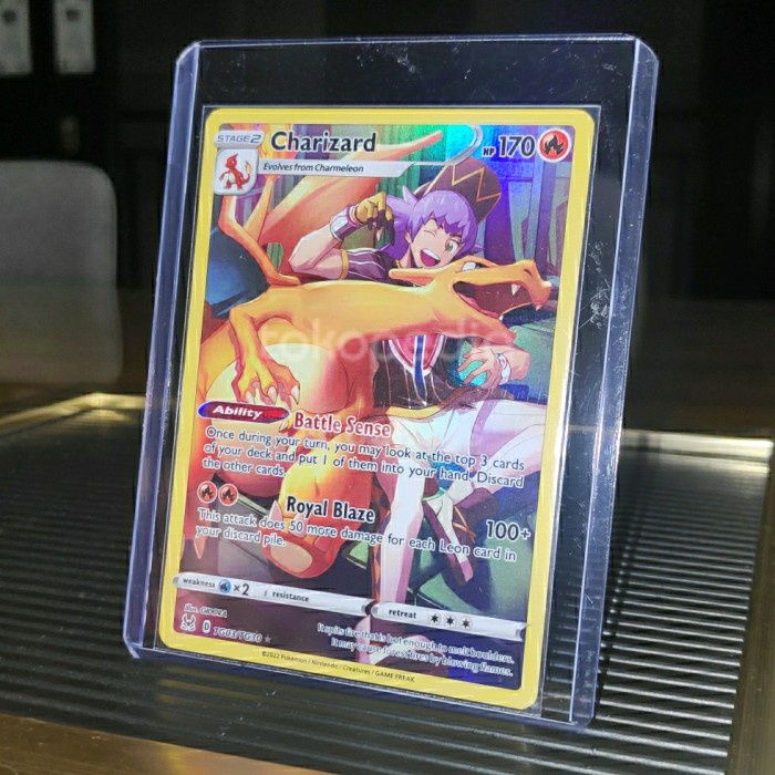 ✅COD Charizard Chr English Kartu Pokemon Lost Origins Tg03 No V Vmax Sr Hr Diskon