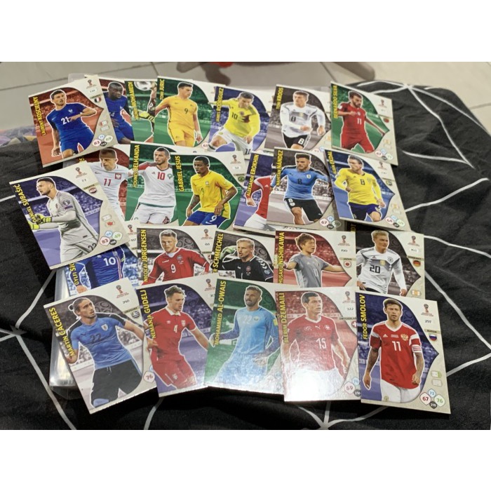 ✅COD Kartu Panini World Cup Piala Dunia Bulk 24 Kartu Berkualitas