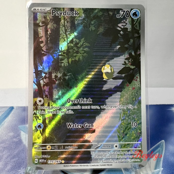 ✅COD Pokemon Tcg Scarlet  Violet 151 Mewen - 175 Psyduck Ar Berkualitas