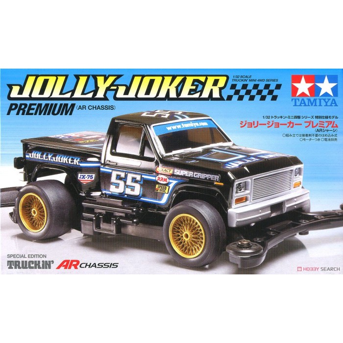 ✅COD Tamiya #95298 - Jolly Joker Premium Ar Chassis Mini 4Wd Terbaru