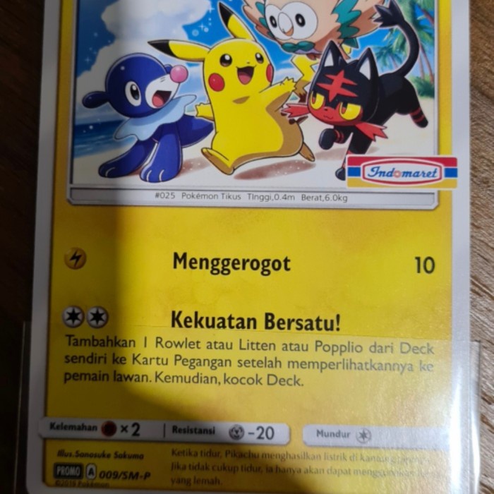 ✅COD Pokemon Pikachu Indomaret Berkualitas