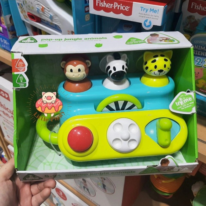 ✅New Elc Pop Up Jungle Animals Limited