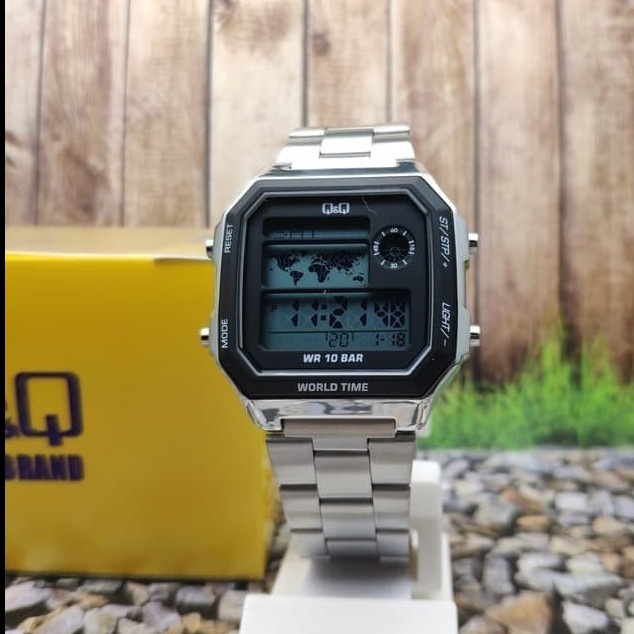 ✅New Ori Jam Tangan Pria Qq Qnq QQ M196J006Y Digital Original Diskon