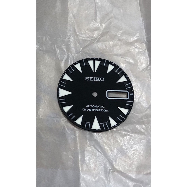 ✅New Ori Seiko Monster Gen 2 Dial Black Aftermarket For Seiko Mod Berkualitas