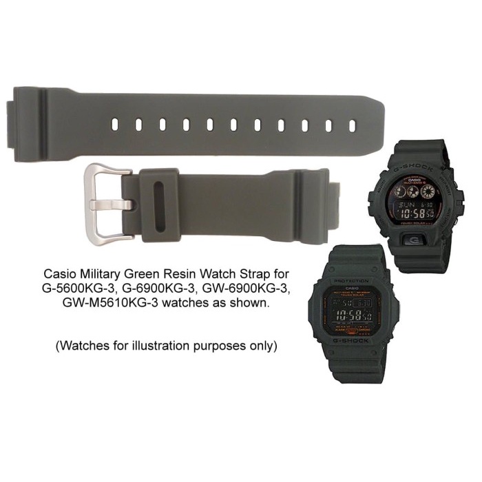 ✅New Ori Tali Band Strap Replacement Casio Gshock Original G-5600Kg G 6900Kg-3 Diskon