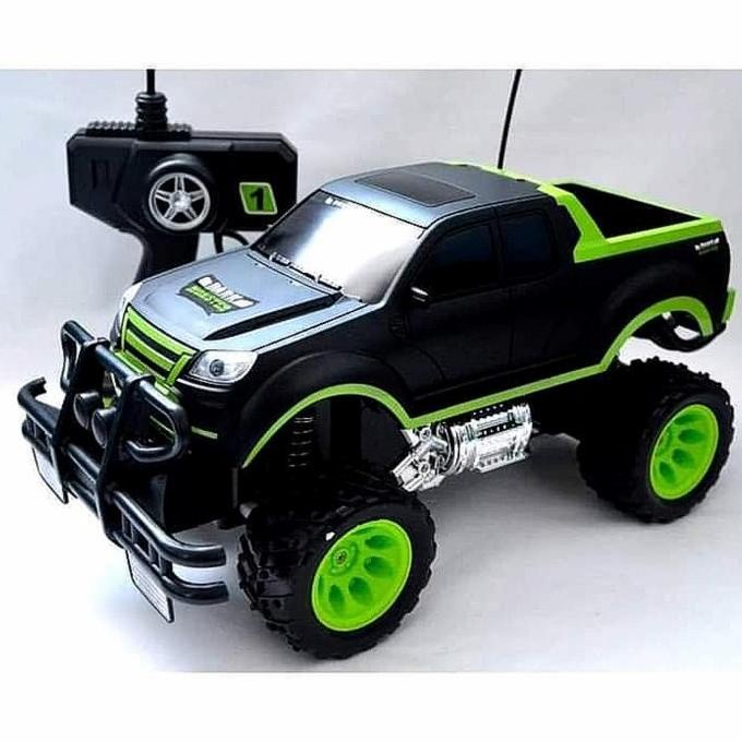 ✅New Rc Car Dark Monster Mobil Jeep Remot Off Road Skala 1:10 Ukuran Besar Limited