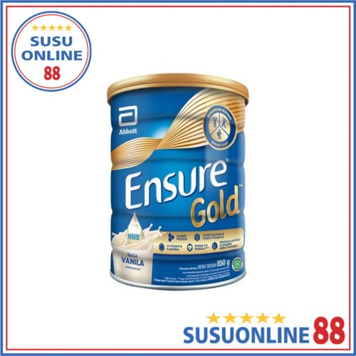 

ENSURE GOLD VANILA 850 GRAM VANILLA SUSU DARI ABBOTT