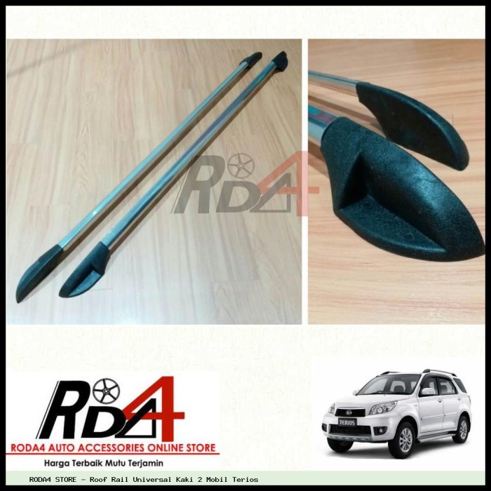 [New] Roof Rail Universal Kaki 2 Mobil Terios Diskon