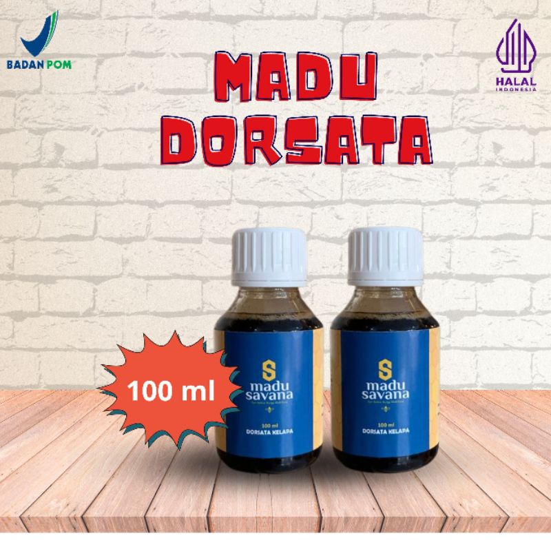 

MADU SAVANA MURNI DORSATA SUPER HONEY 100ML TERBAIK ALAMI 100%