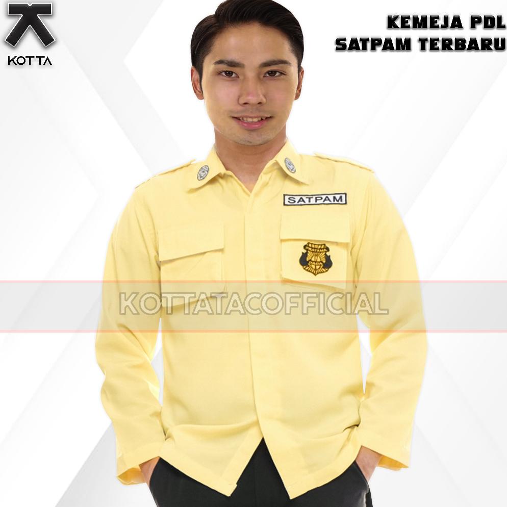 LARIS BAJU PDL SATPAM TERBARU KREM - KEMEJA PDL SATPAM KREM - KEMEJA PDL SATPAM 2022 mrhbgt