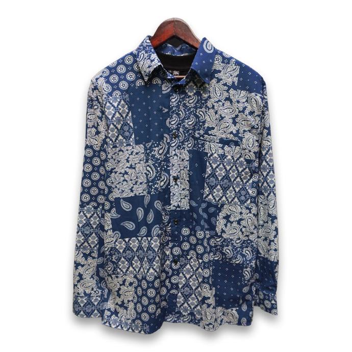 Ready Kemeja Batik Pria Jumbo Bigsize Xxxxxl Original