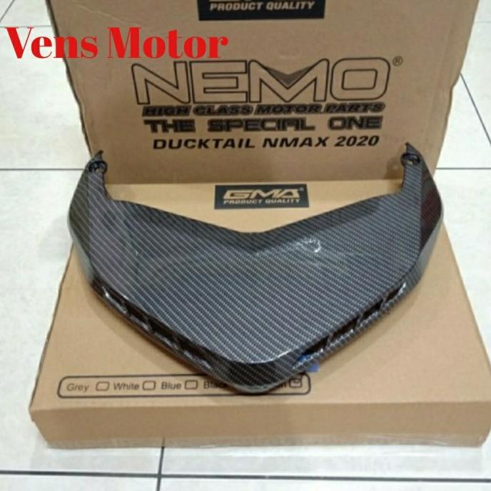 ready Ducktail Nmax 2020 - 2022 New Carbon NEMO/ Sirip Lampu Belakang Nmax terlaris