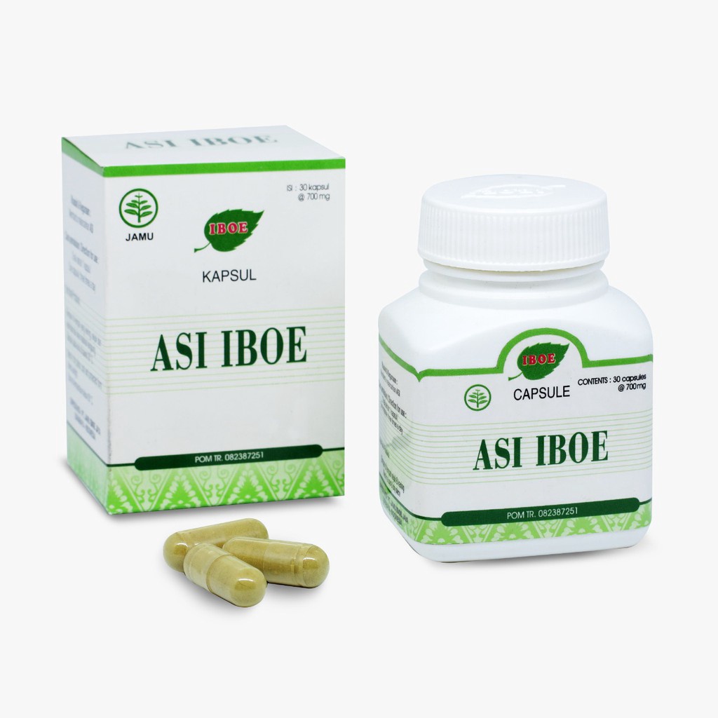 

Jamu IBOE 1 botol ASI IBOE Herbal Supplement 30 kapsul