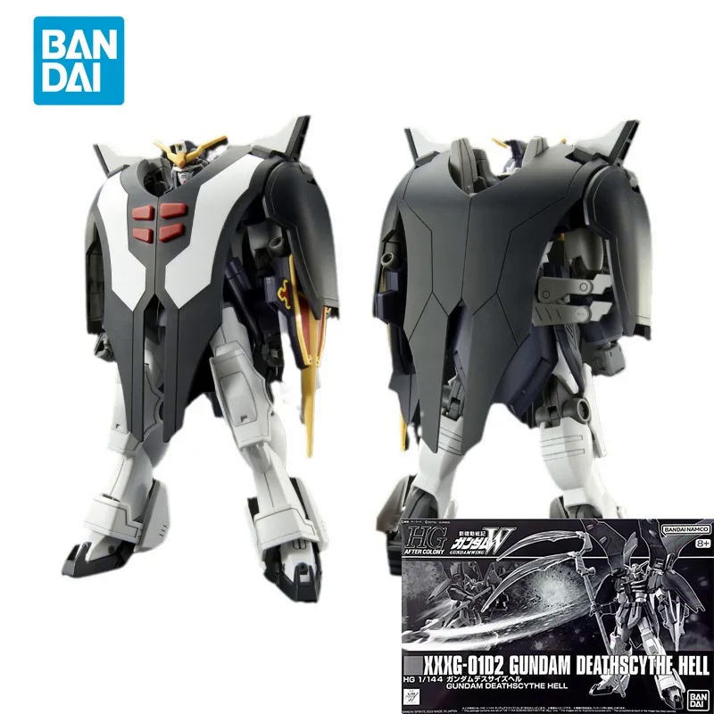 Spot Direct Delivery Bandai Original Anime GUNDAM Model HG XXXG-01D2 GUNDAM DEATHSCYTHE HELL Action 