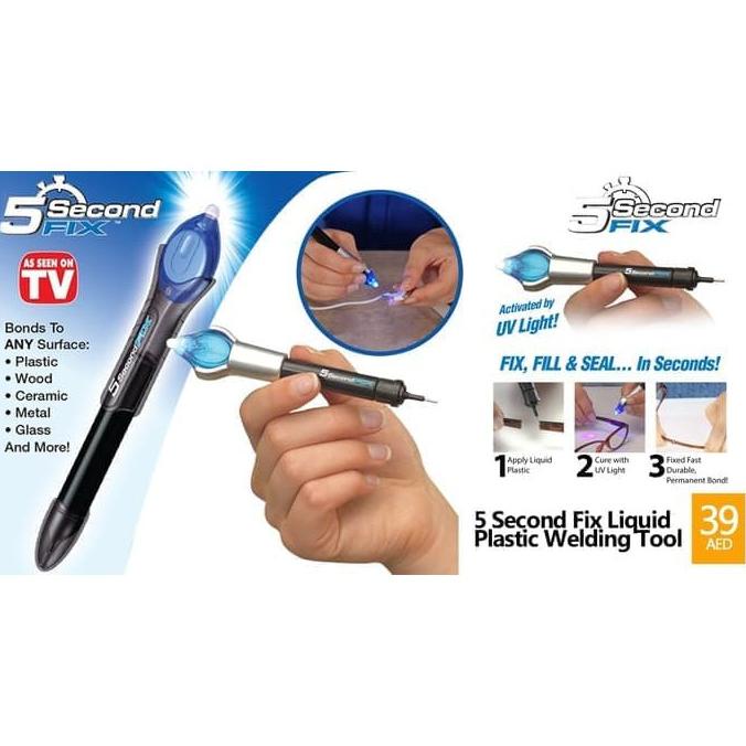 

Berkualitas 5 Second Fix Lem Serbaguna Ajaib Sinar UV Magic Super Glue Power Tool