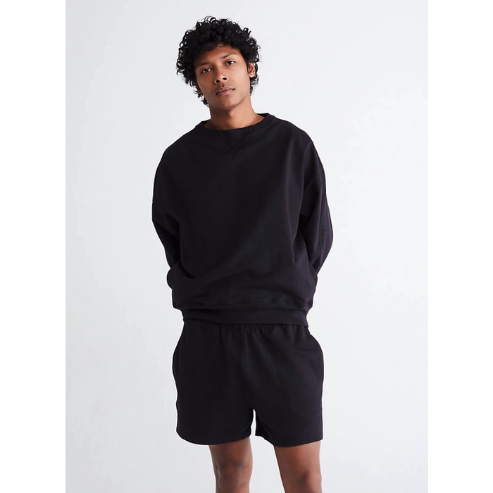 [COD] Calvin Klein Standards Fleece Crewneck Sweatshirt - Bisa Beli Produk Terbatas