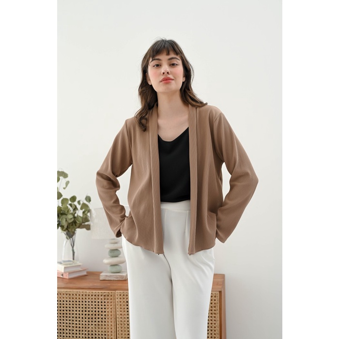 [COD] Vika Knit Short Cardigan / Outer Basic Wanita Immi 280 Muen Terbaru