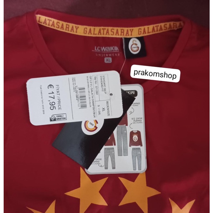[COD] [Lc Waikiki] Set Piyama Pria Galatasaray Original Terbatas