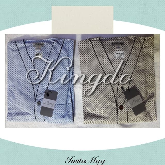 [COD] Piyama Pria Katun La Mirage Lengan Pendek Diamond Small Terbatas