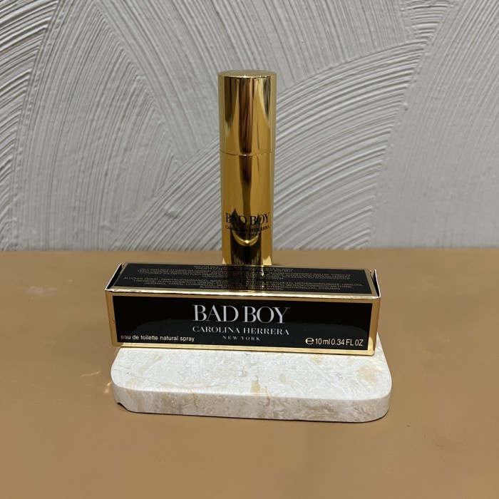 [New Ori] Carolina Herrera Bad Boy 10Ml Perfume Original Vip Gift Limited