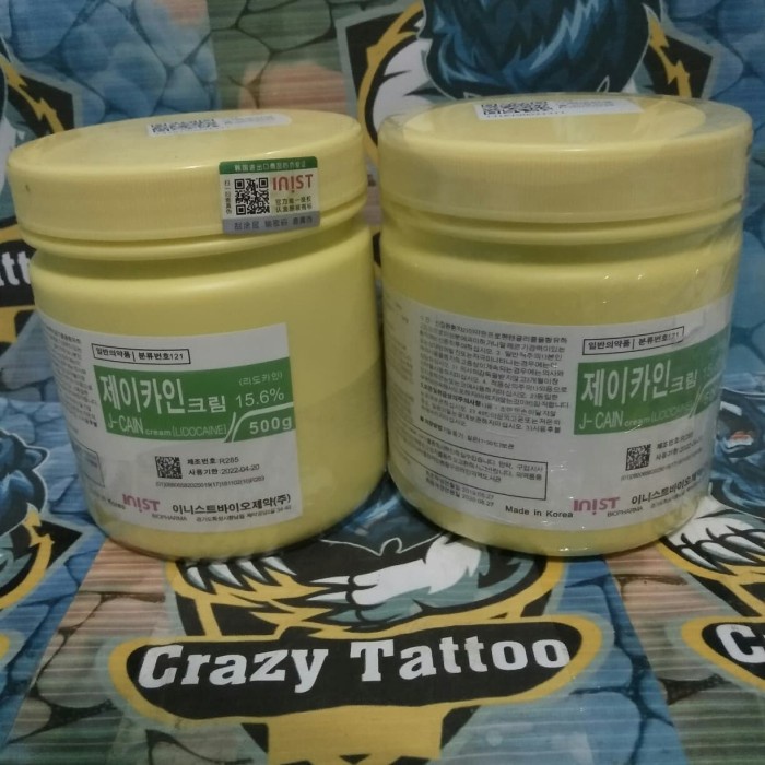 [COD] Cream Bius Kulit J-Cain Tattoo Sulam Alis Bibir 500Gram Made In Korea Limited