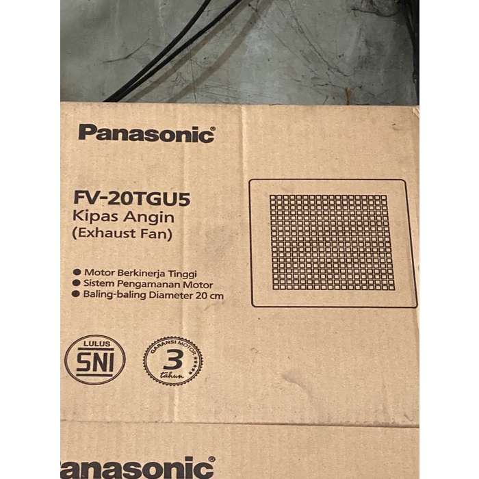 [New] Exhaust Fan Fv 20Tgu5 Panasonic Plafon Kipas Fv20Tgu5 Terbatas