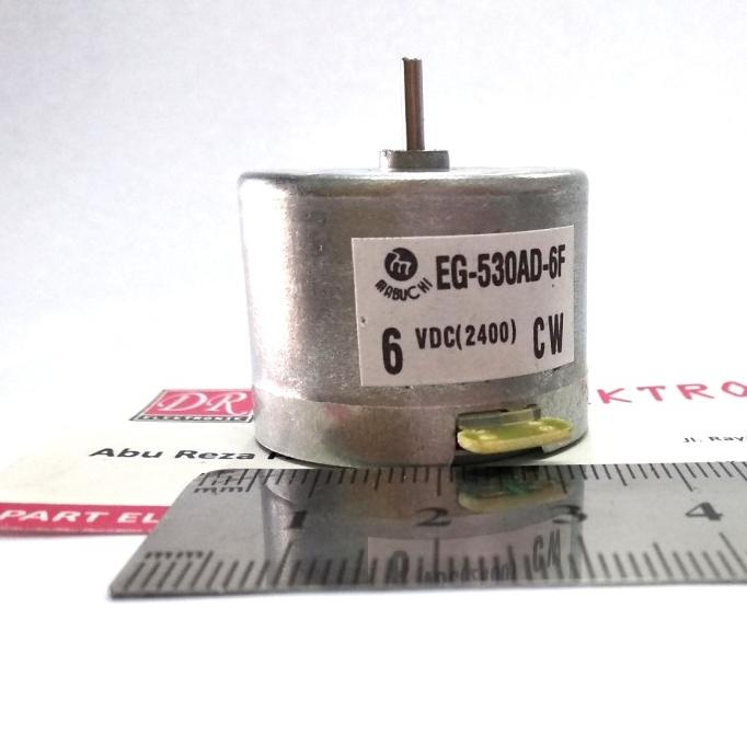 Dinamo Motor cw DC 6vdc 6 volt EG-530AD-6F DC6v 6v 6volt dre3 Murah