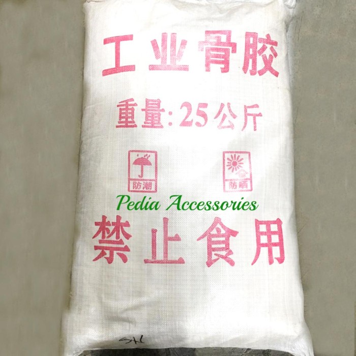 

Lem Ancur 25Kg Lemka Lem Anchor Butiran Gelatin Butir Bone Glue