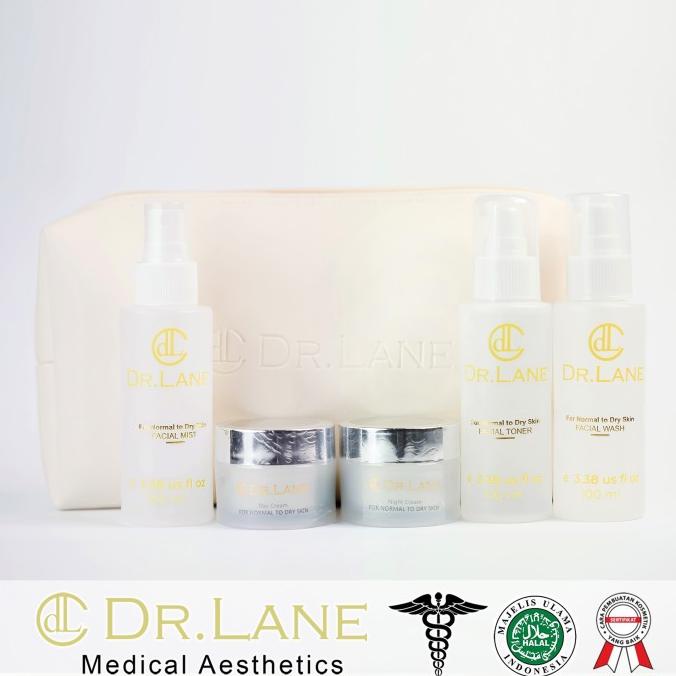 Dr. Lane Starter Paket Dry to Normal Series/Skincare Kulit Kering BPOM