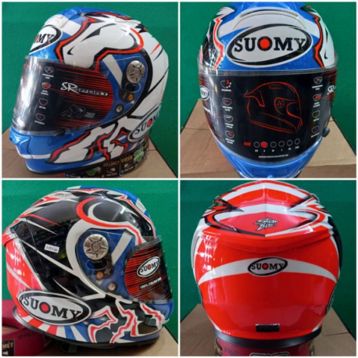 ✨Termurah Suomy Helm Sr Sport Original Suomy Berkualitas