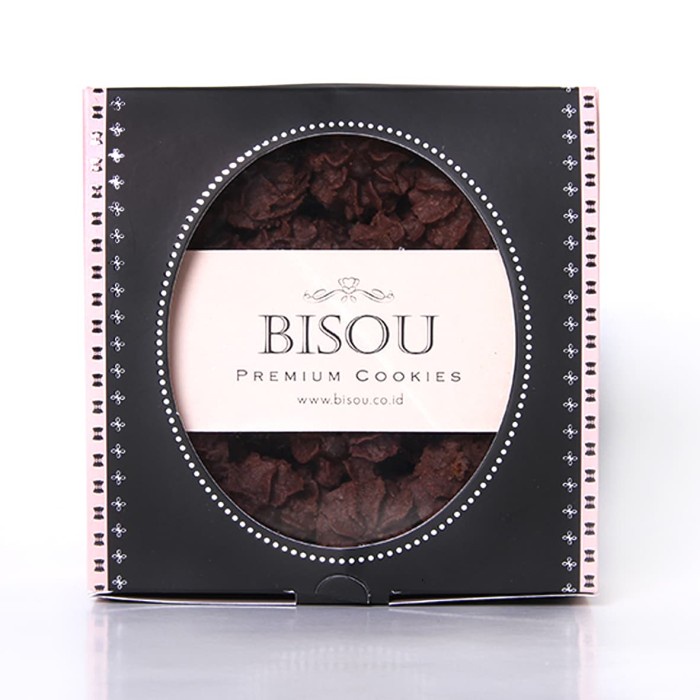 COKLAT KENARI MEDIUM ( KUE KERING LEBARAN - BISOU PREMIUM COOKIES )