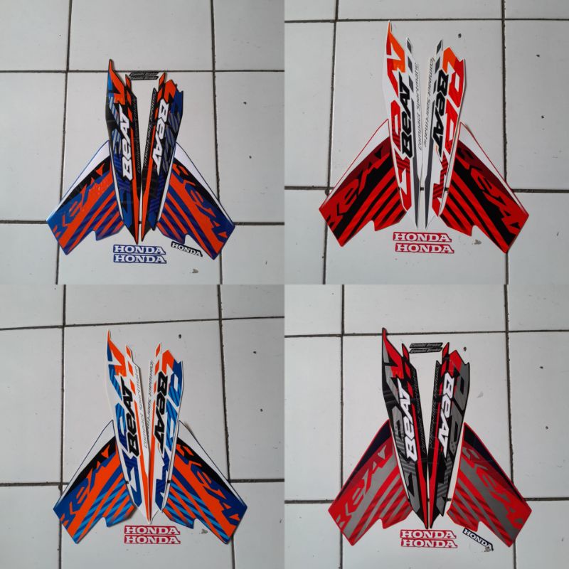 (Bisa COD) Sticker beat new ori esp striping Honda beat fi 110 full body