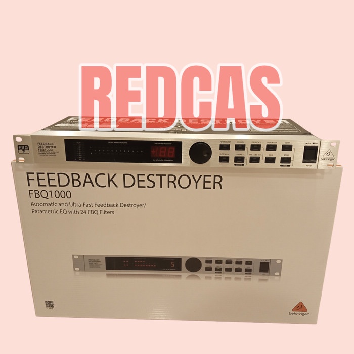 Behringer Fbq1000 Feedback Destroyer Fbq 1000 Anti Feedback Original Dan Terpercaya