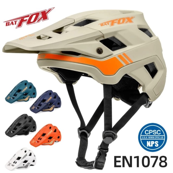 Baru Helm Sepeda Batfox Untuk Xc Trail Am Enduro Downhill Half Face Mtb